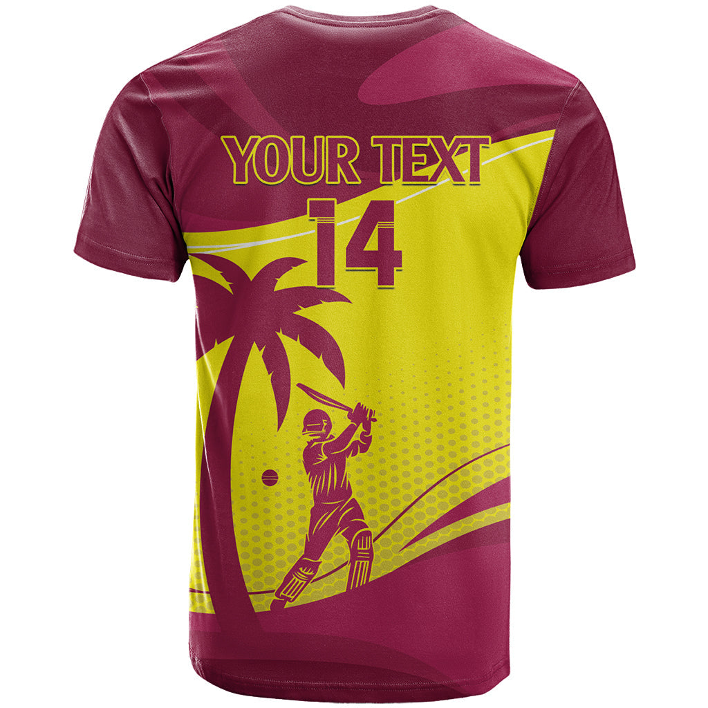 Custom West Indies Cricket T-Shirt 2024 World Cup Go Windies Graphic Tee