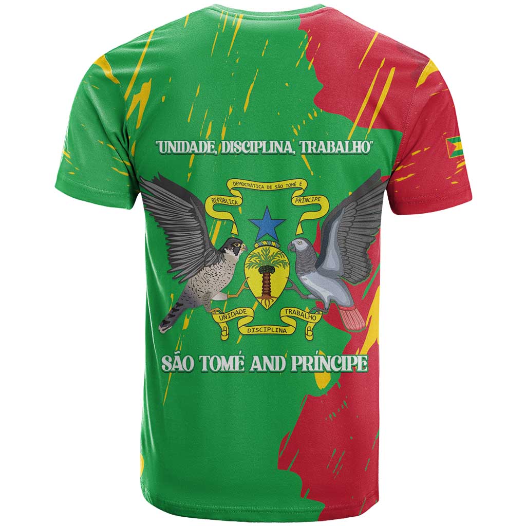 Sao Tome and Principe Independence Day T-Shirt 50 Anos Independencia Graphic Tee