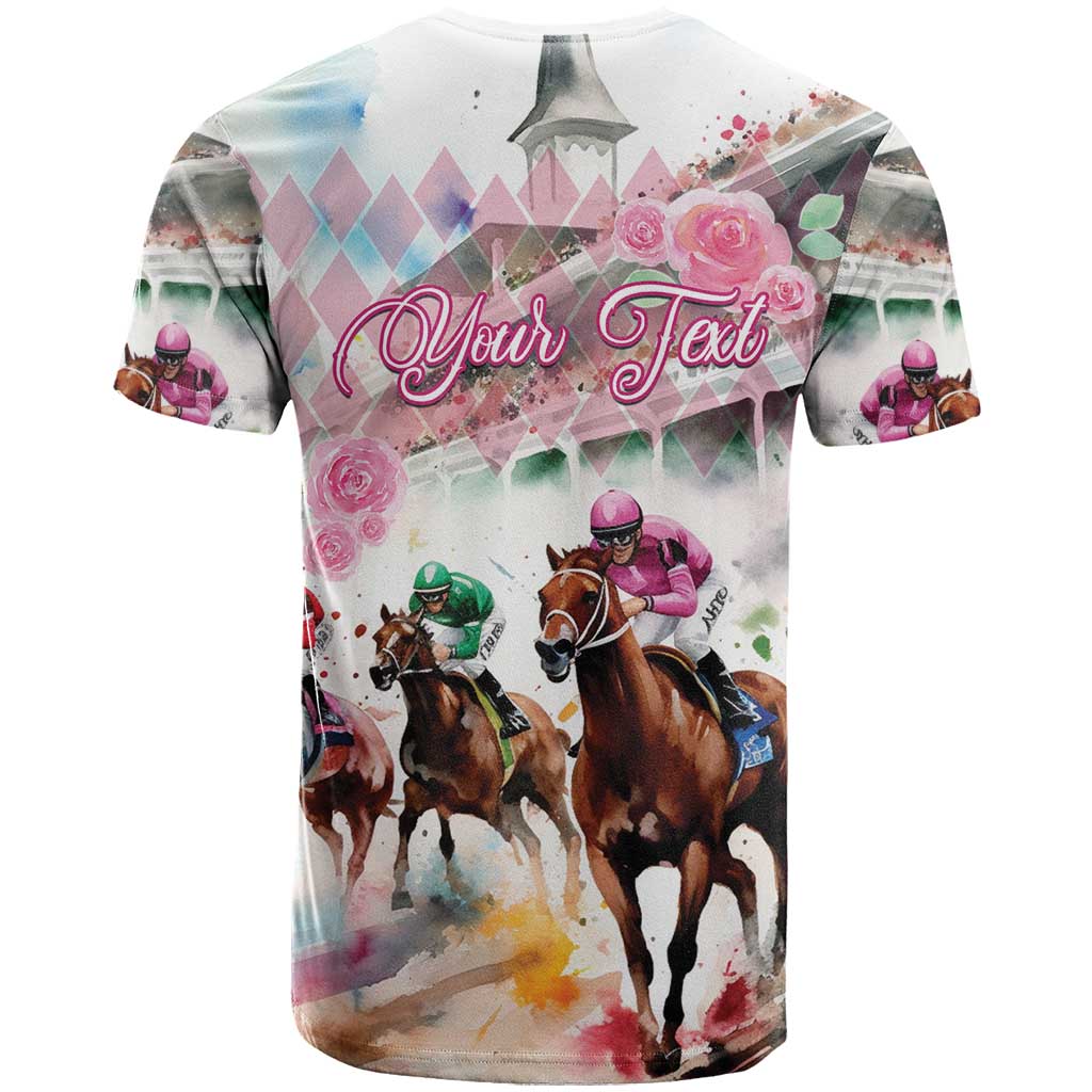 Personalized Kentucky Horse Racing T-Shirt 151st Anniversary Run For The Roses Graphic Tee