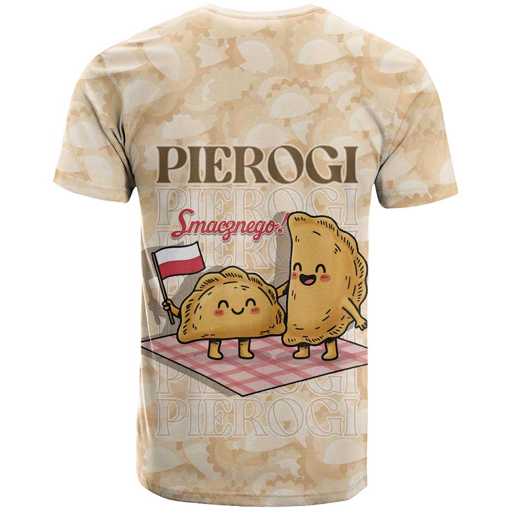 Poland Pierogi T-Shirt Cute Polish Dumplings Smacznego Graphic Tee