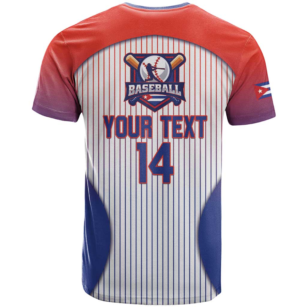 Cuba Baseball Custom T-Shirt 2026 Go Champions White Version Graphic Tee