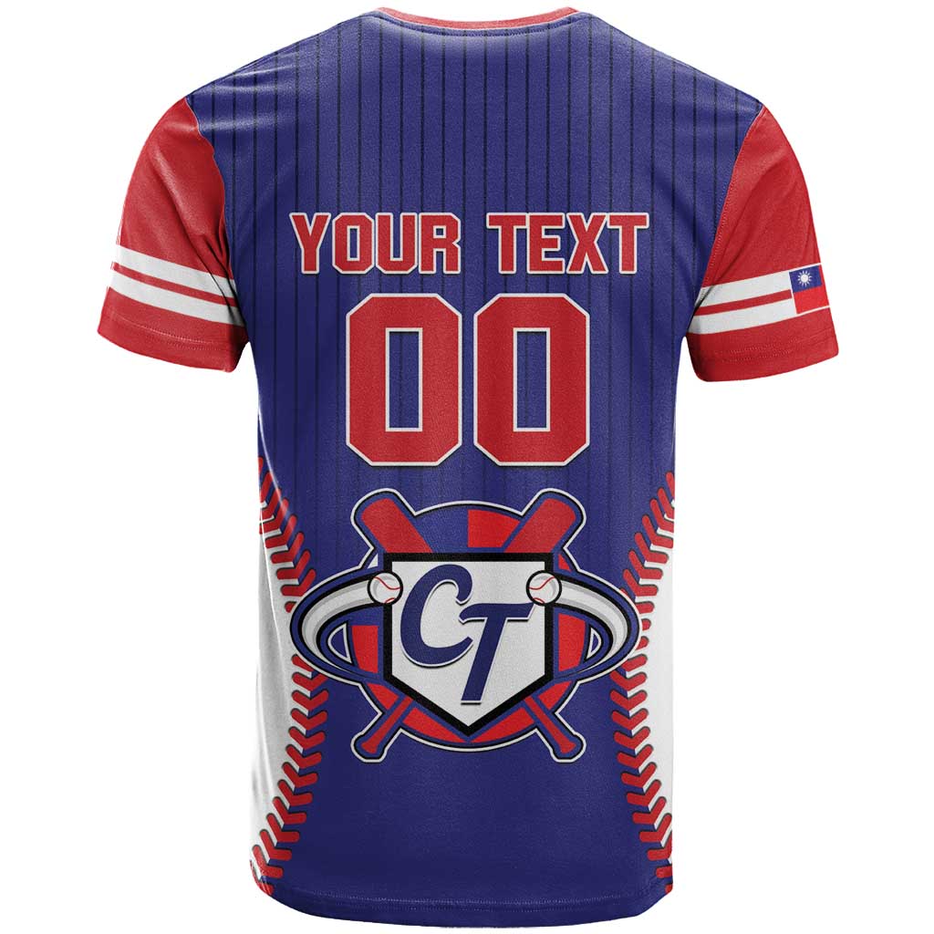 Custom Chinese Taipei T-Shirt Go Taiwanese - Baseball Style Graphic Tee