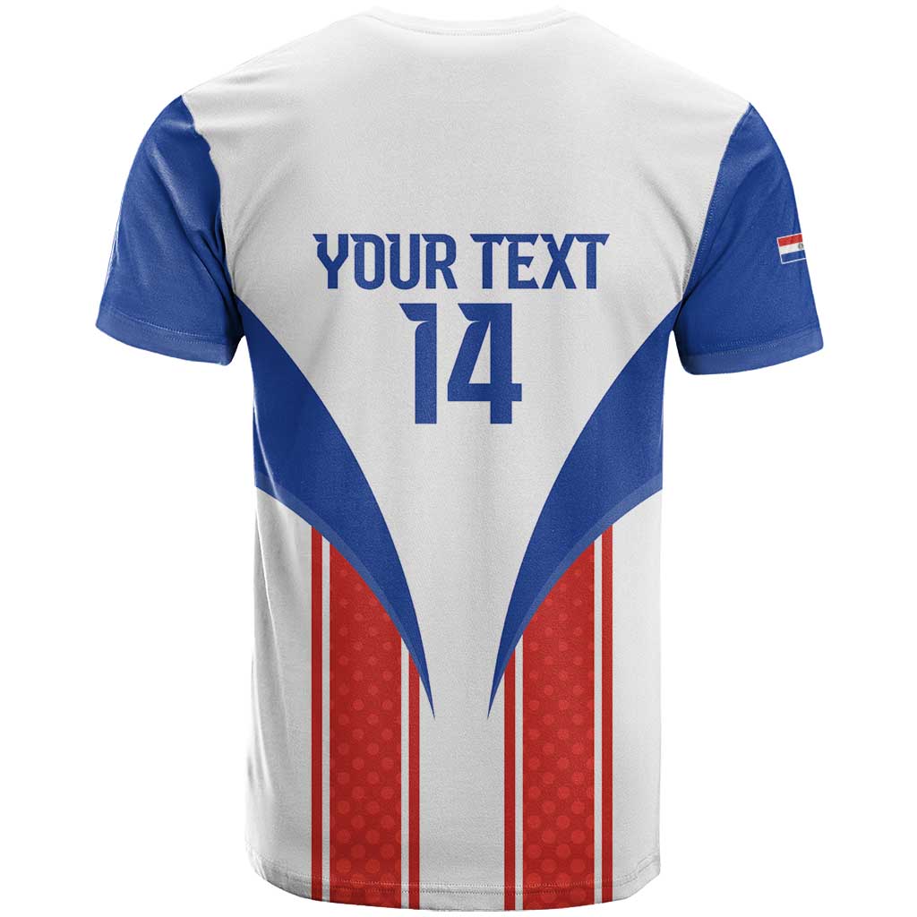 Custom Paraguay Football T-Shirt Come On Las Guaranies Graphic Tee