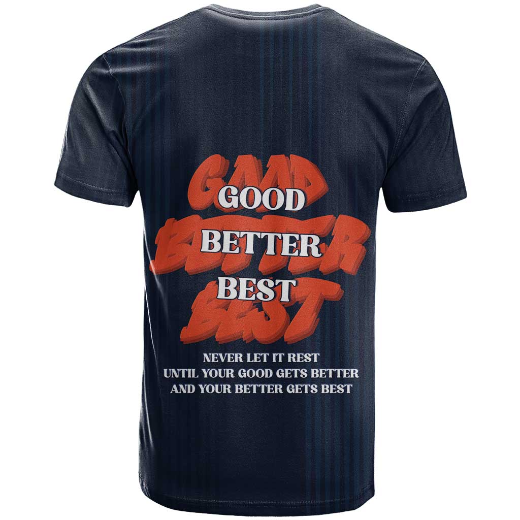 Chicago Football T-Shirt Good Better Best Graphic Graphic Tee