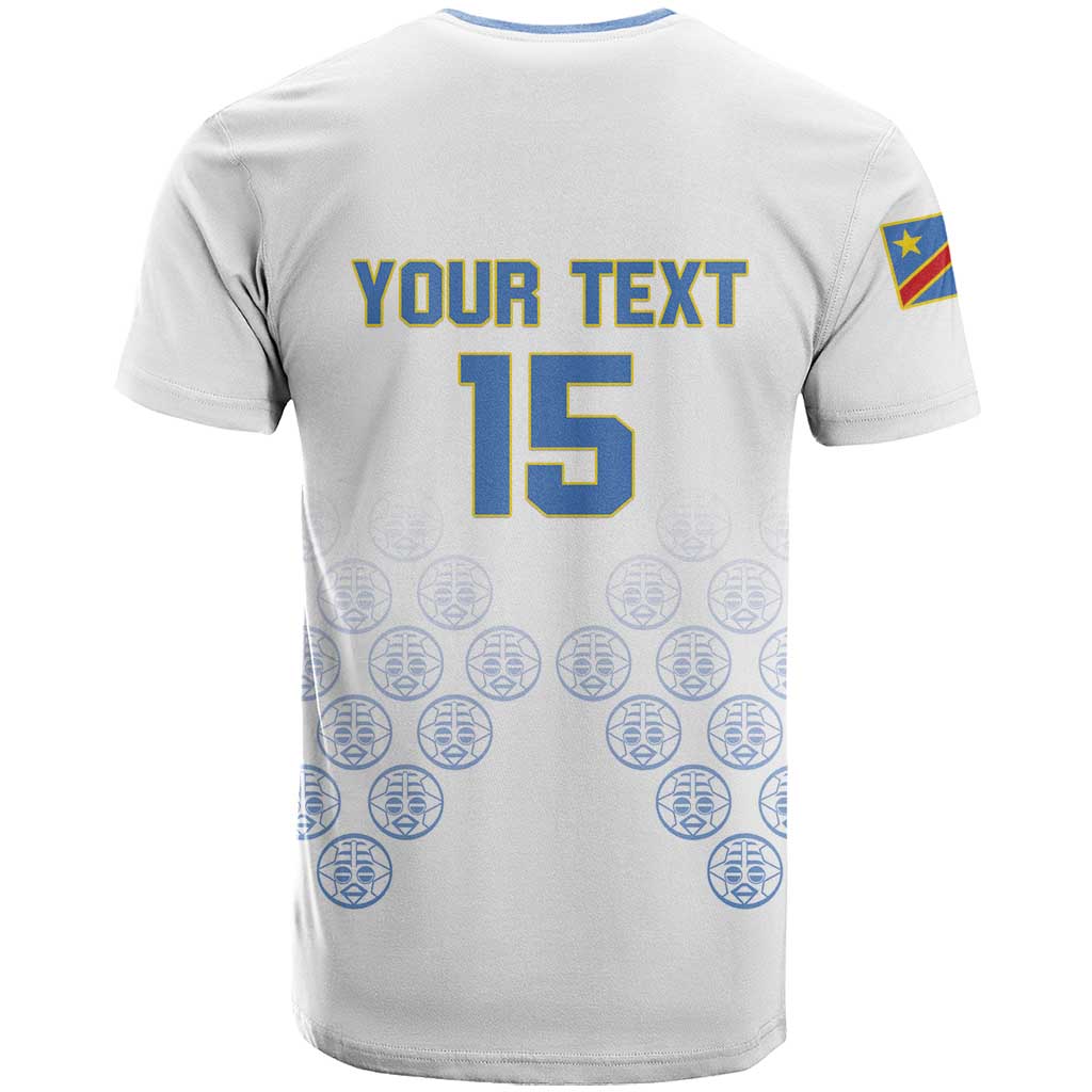 Custom DR Congo Football T-Shirt Road To Champions Graphic Tee
