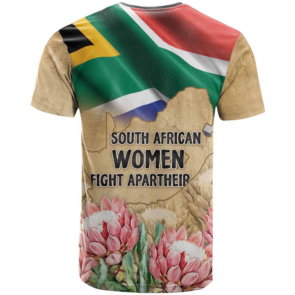South African Women Mobilisation T-Shirt Wathint Abafazi Wathint Imbokodo Graphic Tee