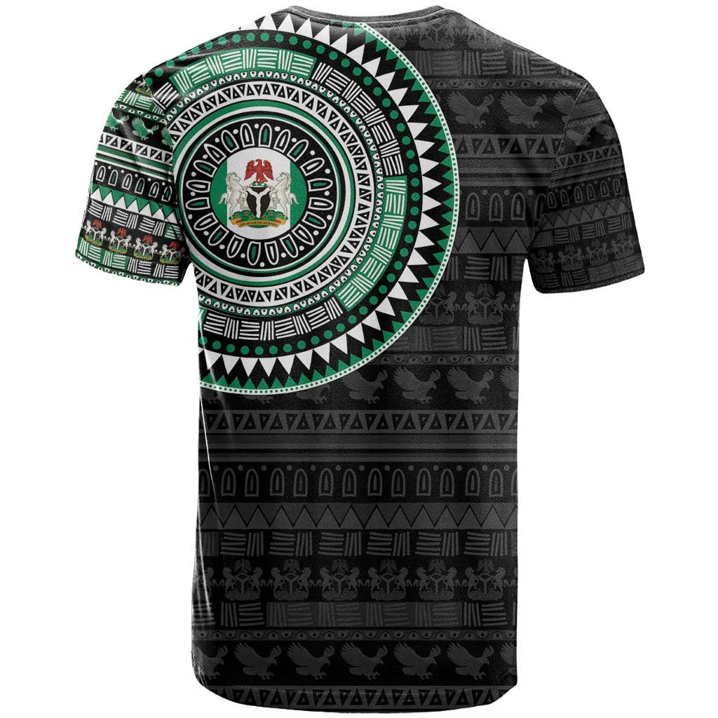 Nigeria T-Shirt African Tribal Pattern Graphic Tee