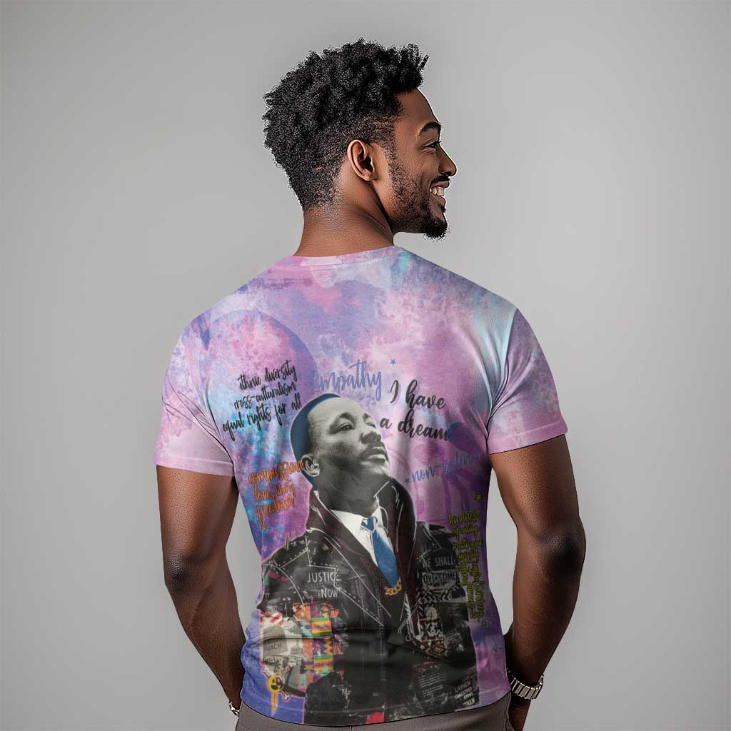 Martin Luther King Jr T-Shirt I Have a Dream Graffiti Style Graphic Tee