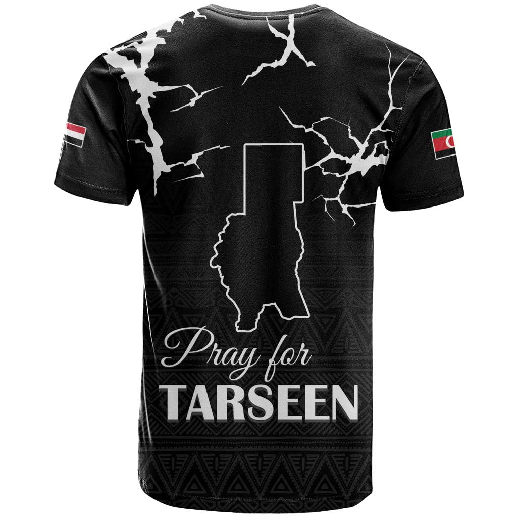 Darfur Sudan Strong T-Shirt Pray for Tarseen Graphic Tee