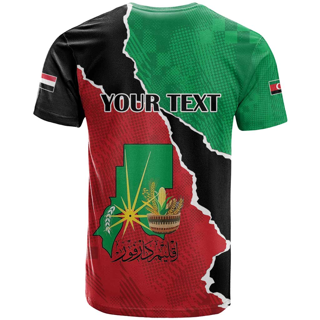 Personalized Sudan T-Shirt Darfur Be Strong Graphic Tee
