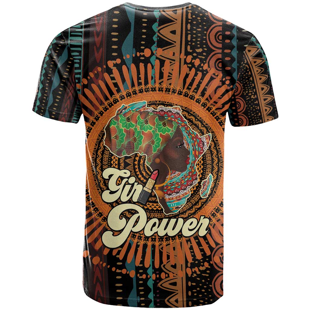 Black Girl Power T-Shirt Happy International Women's Day Graphic Tee