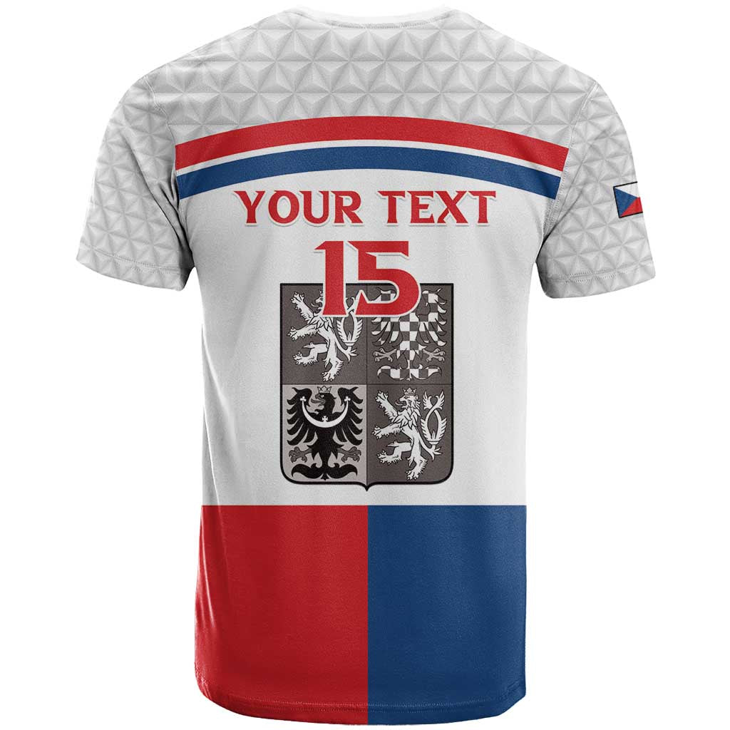 Custom Czech Hockey T-Shirt Go Cesko Graphic Tee