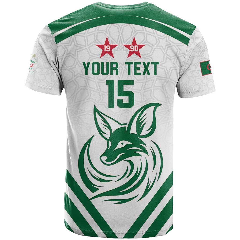 Custom Algeria Football T-Shirt Go Fennecs Go Graphic Tee