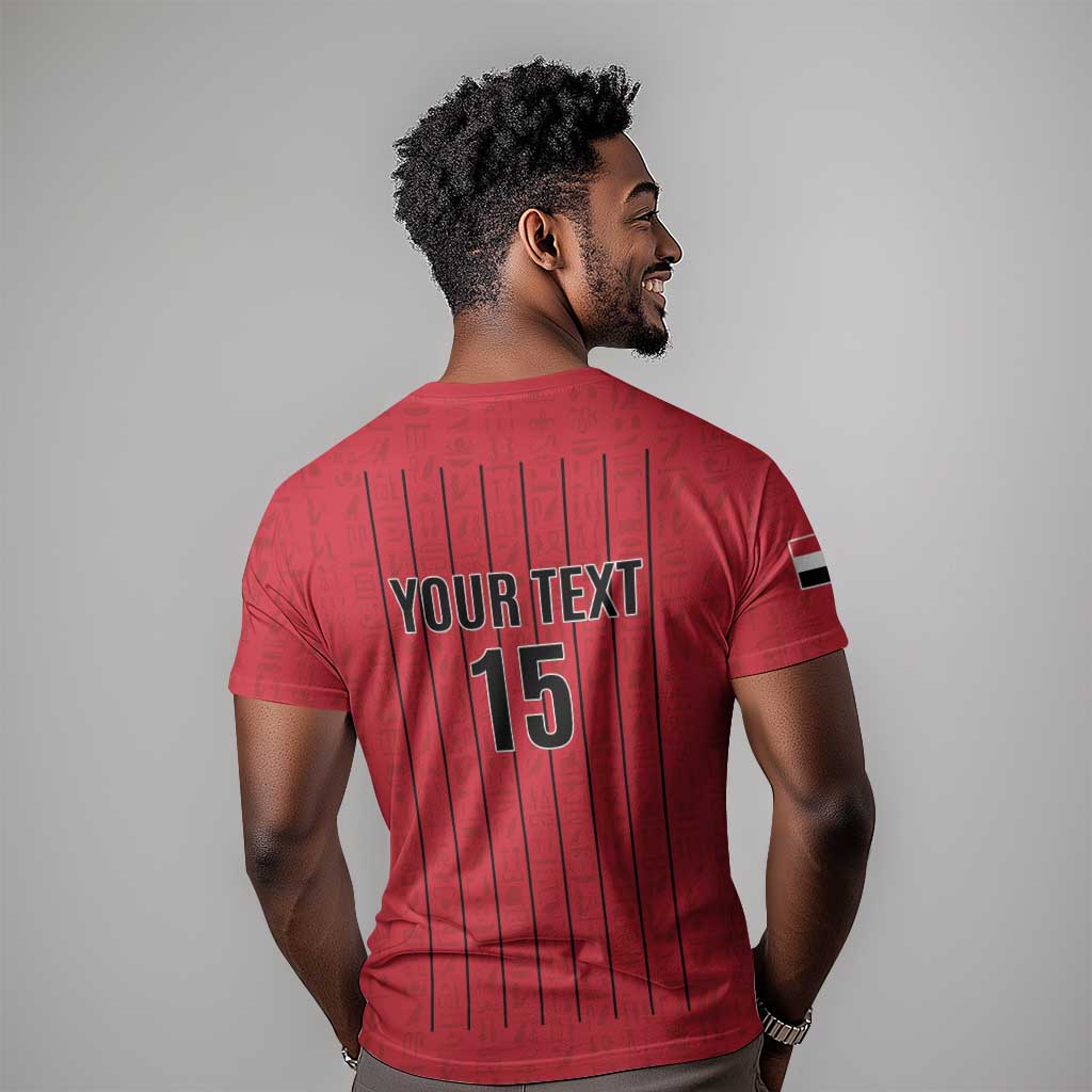 Custom Egypt Football T-Shirt Kings of Africa Champions Graphic Tee