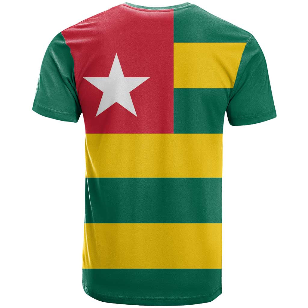 Togo Country Flag T-Shirt Togolese Independence Graphic Tee