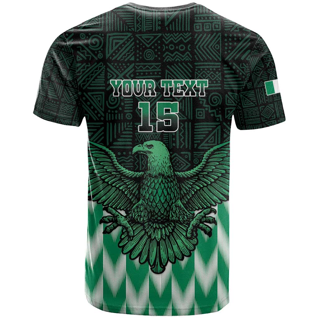 Custom Nigeria Football T-Shirt Go Super Eagles Sporty Style Graphic Tee