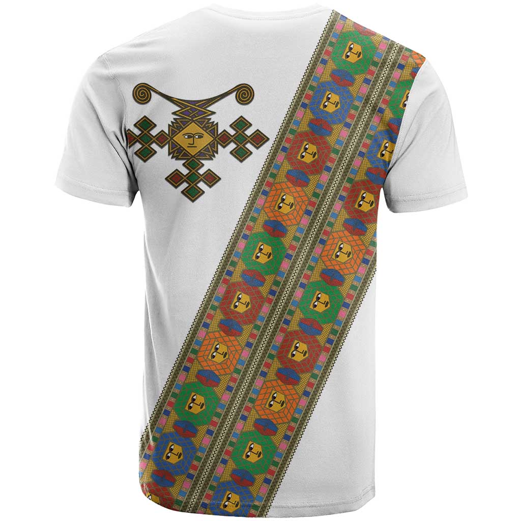 Ethiopia Saba Kemis T-Shirt Sash Style Graphic Tee