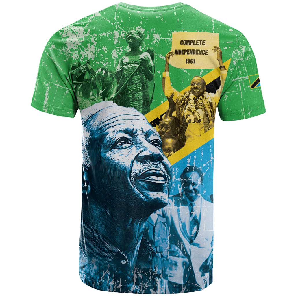 Happy Tanzania Nyerere Day T-Shirt One Nation - One People Graphic Tee