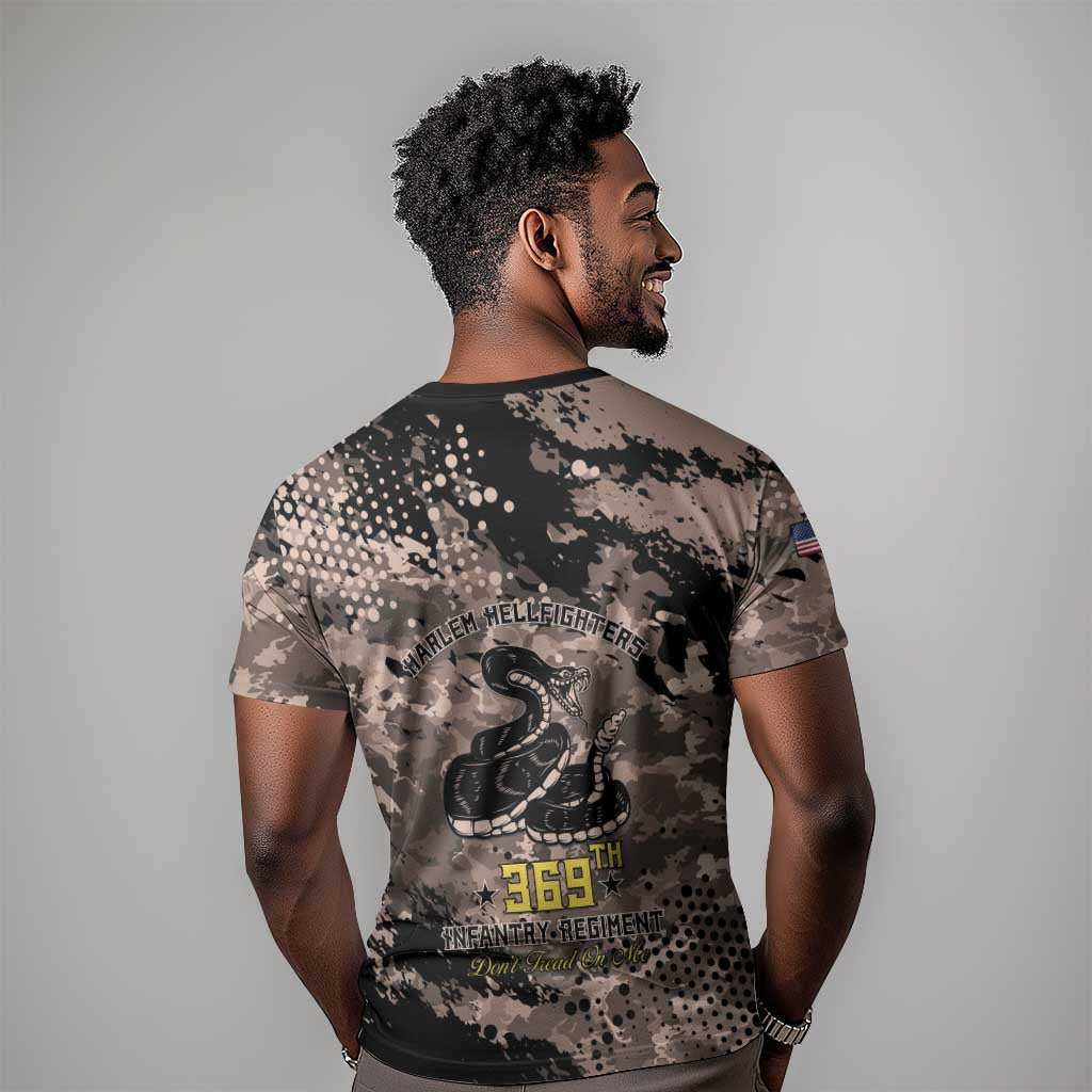 Harlem Hellfighters 369th Infantry Regiment Legacy T-Shirt God Damn Lets Go Graphic Tee