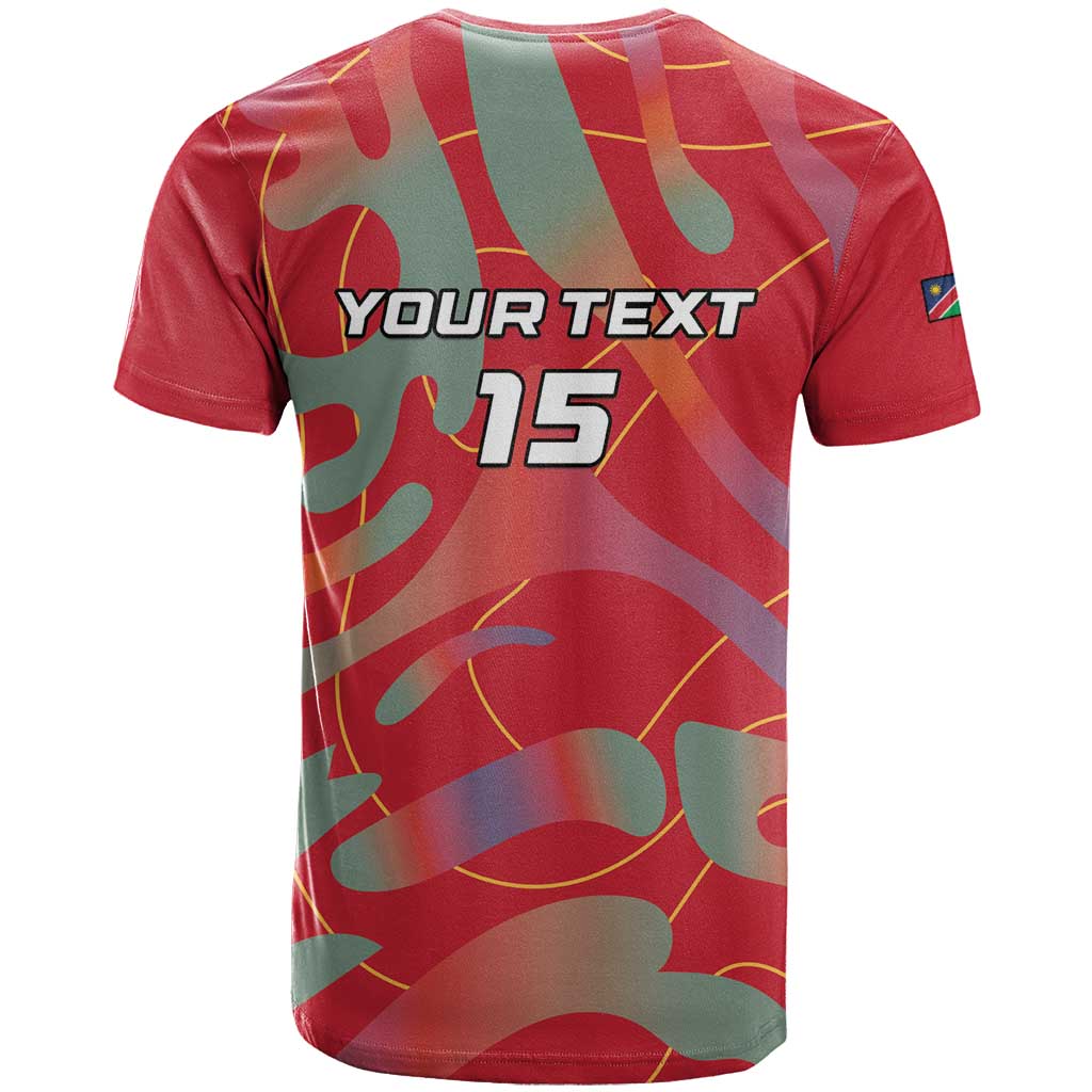 Custom Namibia Football T-Shirt Go Namibia Warriors Graphic Tee