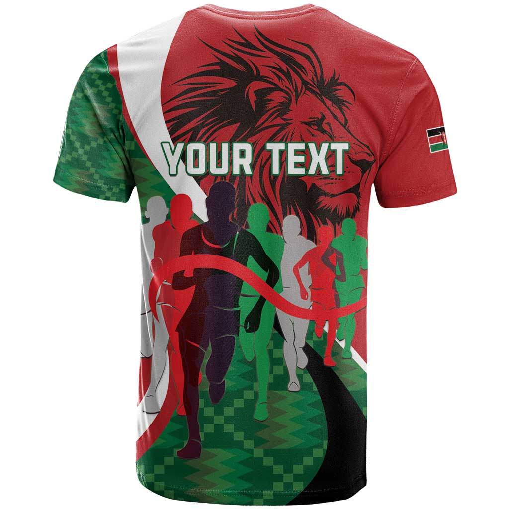 Personalised Athletics Kenya T-Shirt We Are Champions Graphic Tee