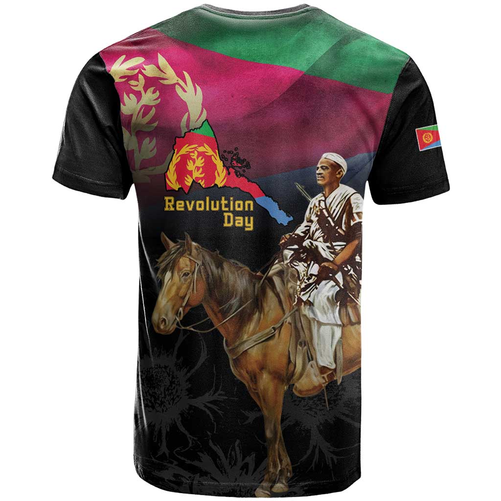 Happy Eritrea Revolution Day T-Shirt Remember Hamid Idris Awate Graphic Tee