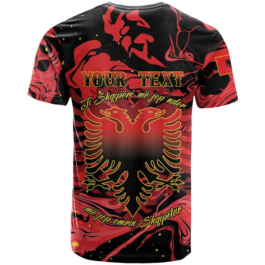 Happy Albania Independence Day T-Shirt Albanian Eagle Graphic Tee