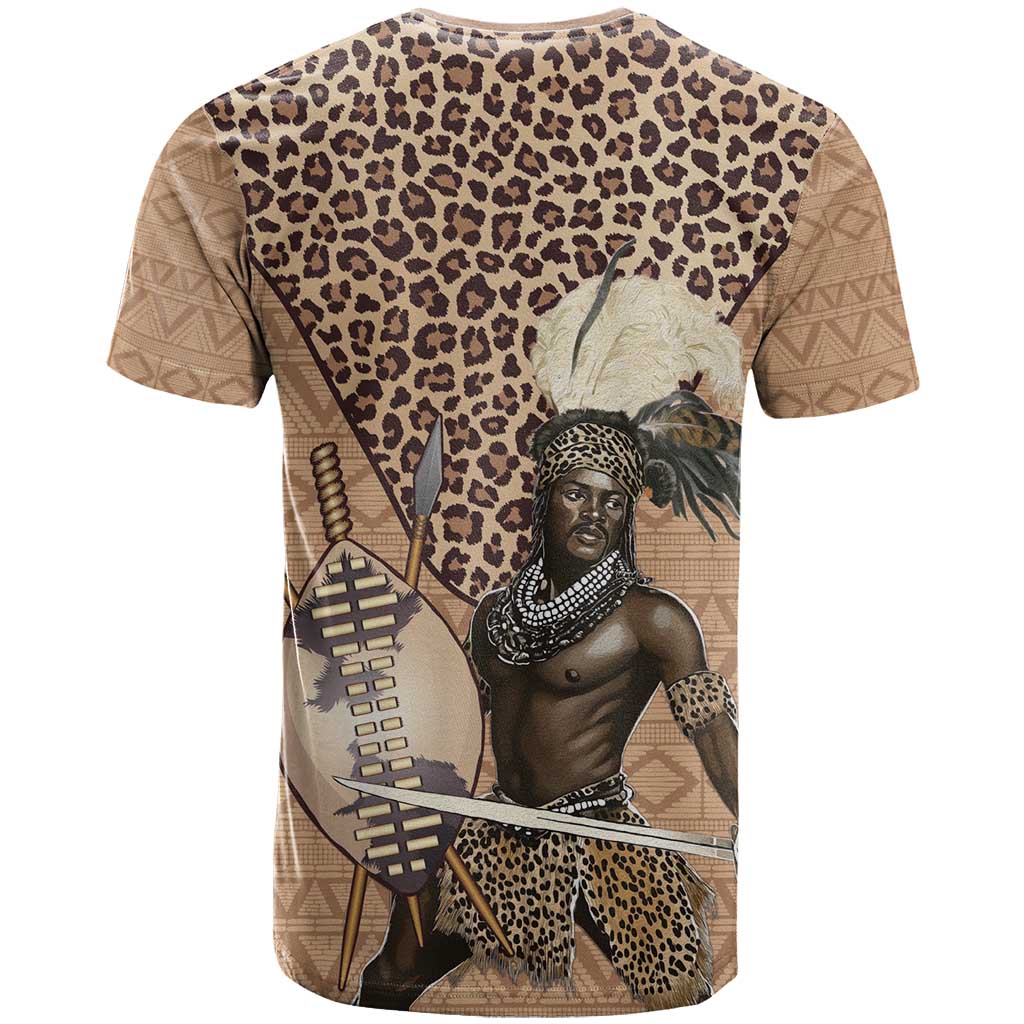 South Africa Zulu People T-Shirt Zulu Warrior Graphic Tee