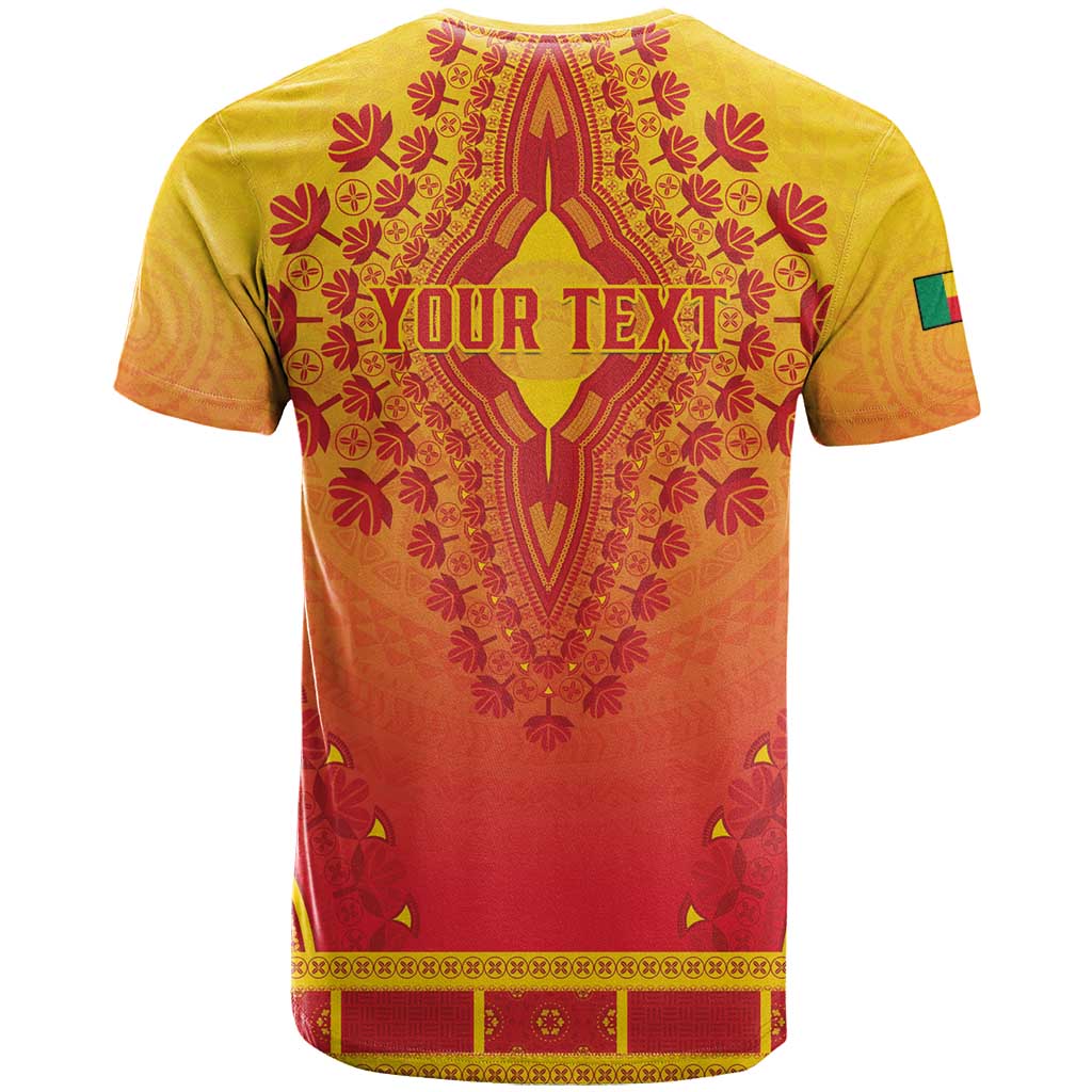 Personalized Benin African Dashiki T-Shirt Graphic Tee