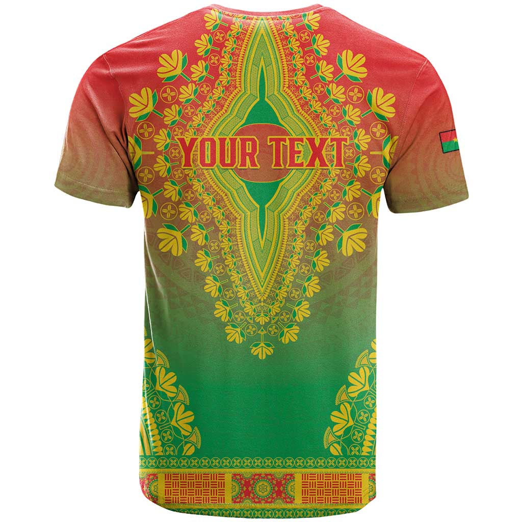 Personalized Burkina Faso African Dashiki T-Shirt Graphic Tee