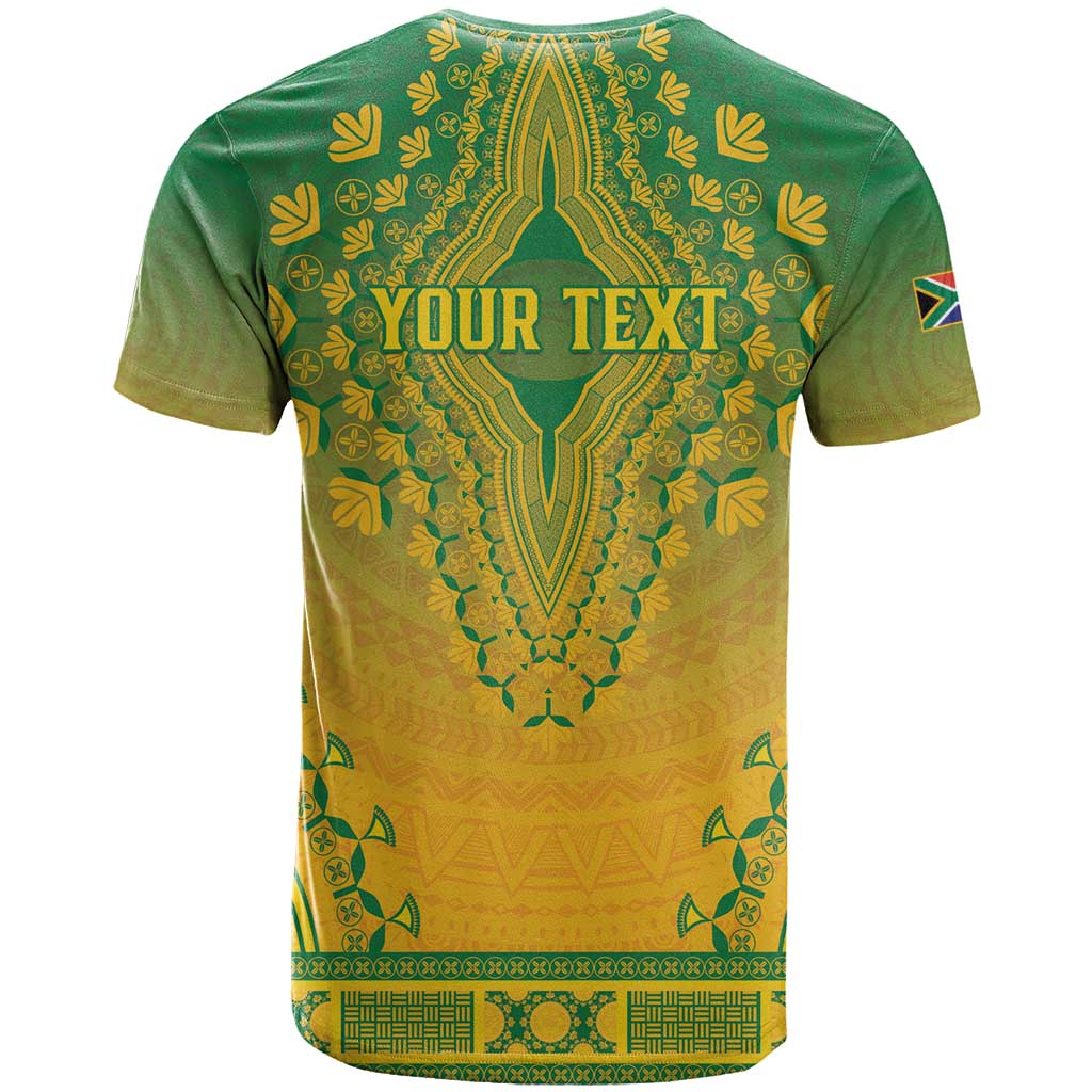 Personalized South Africa African Dashiki T-Shirt Graphic Tee