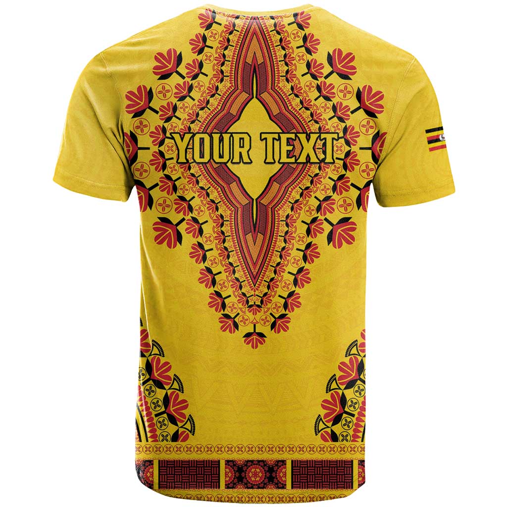 Personalized Uganda African Dashiki T-Shirt Graphic Tee