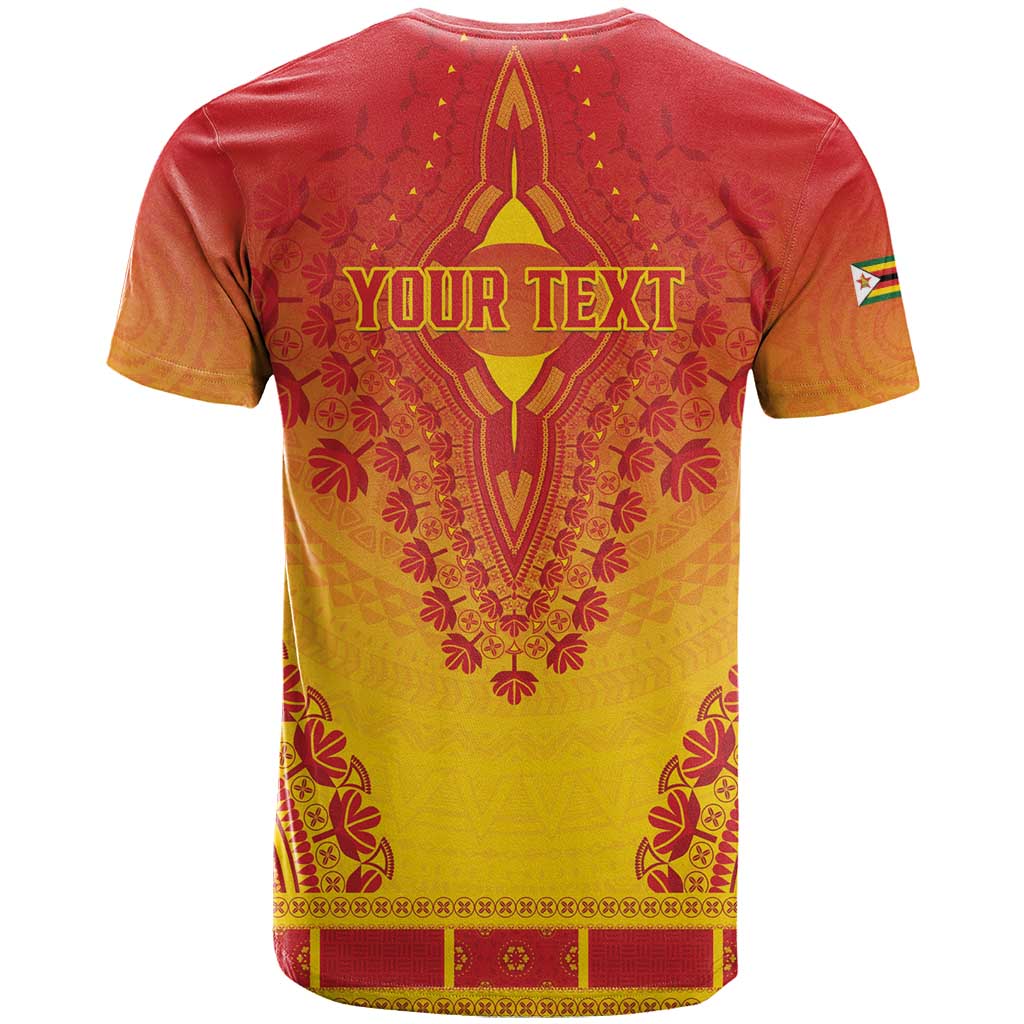 Personalized Zimbabwe African Dashiki T-Shirt Graphic Tee