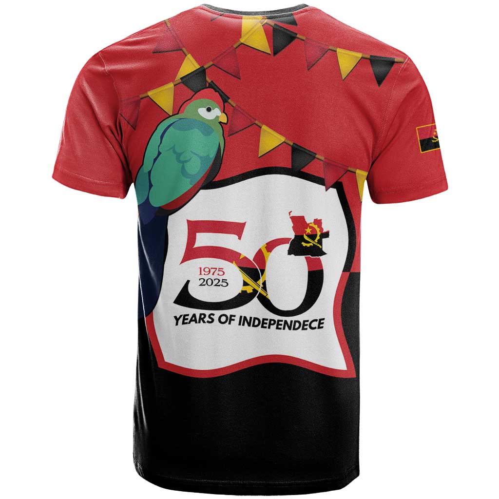 Happy Angola T-Shirt 50 Years of Independence Graphic Tee