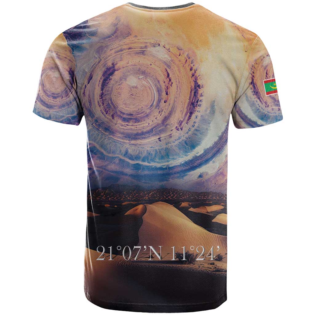 Mauritania Richat Structure T-Shirt Eyes of the Sahara Graphic Tee