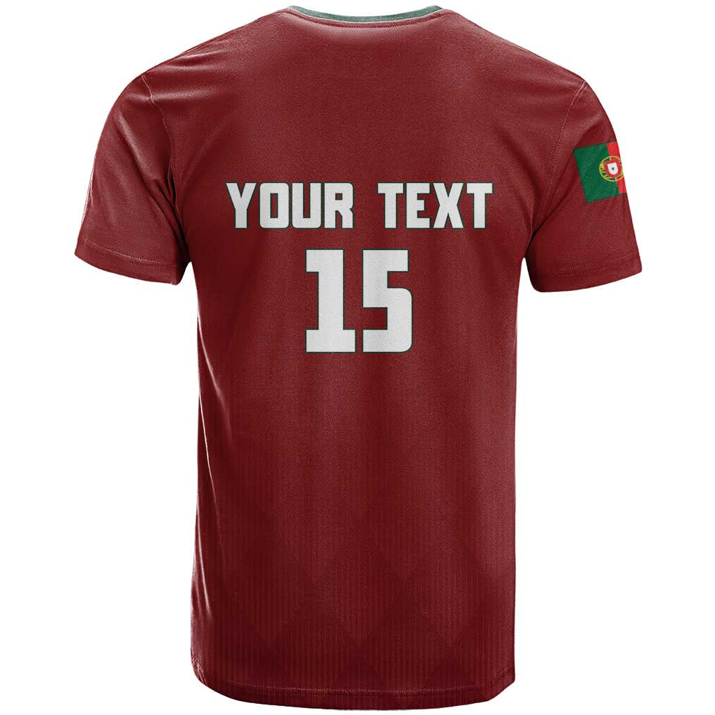Custom Portugal Football 2026 T-Shirt Vamos Portugal Graphic Tee