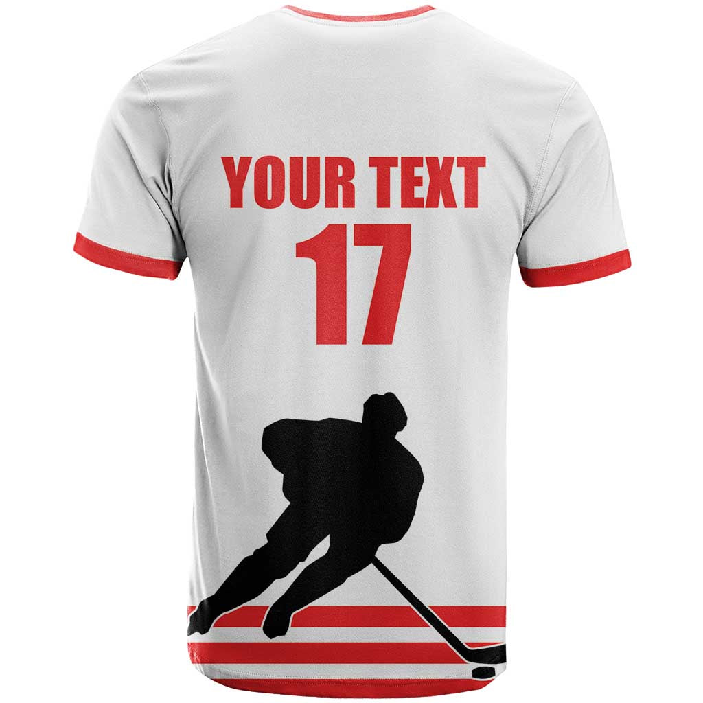 Custom Switzerland Ice Hockey T-Shirt Come on La Nati Graphic Tee