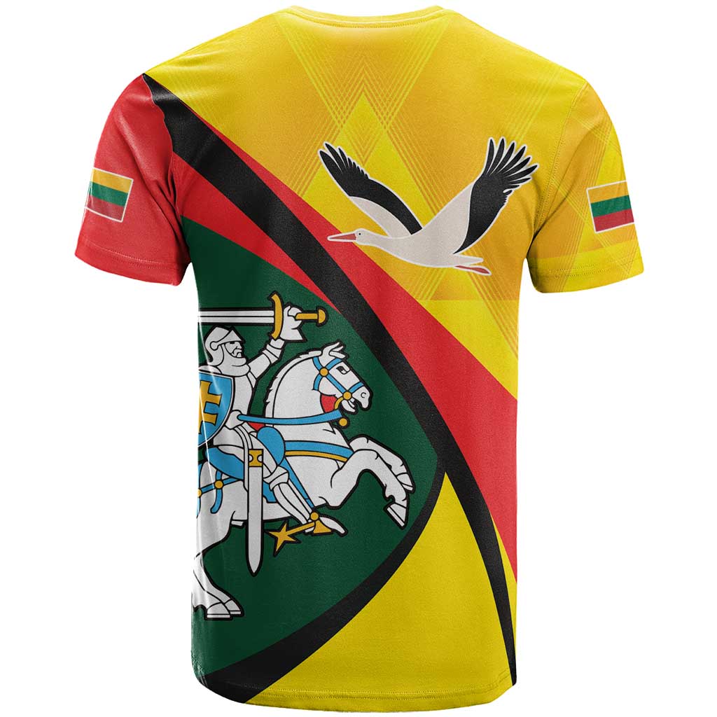 Lithuania Coat of Arms T-Shirt Vytis and Gandras Graphic Tee
