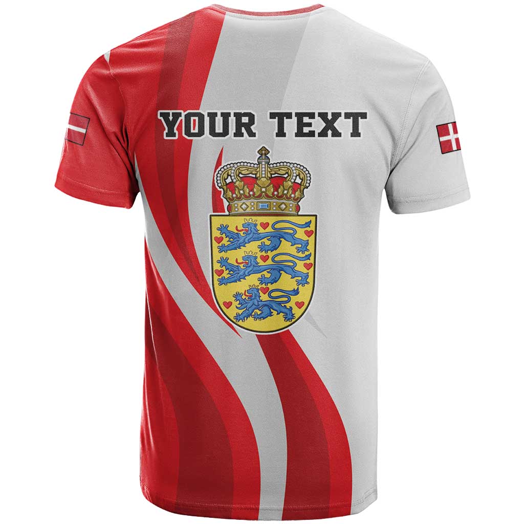 Personalized Danmark Football T-Shirt Denmark Sporty Style Danish Dynamite Graphic Tee