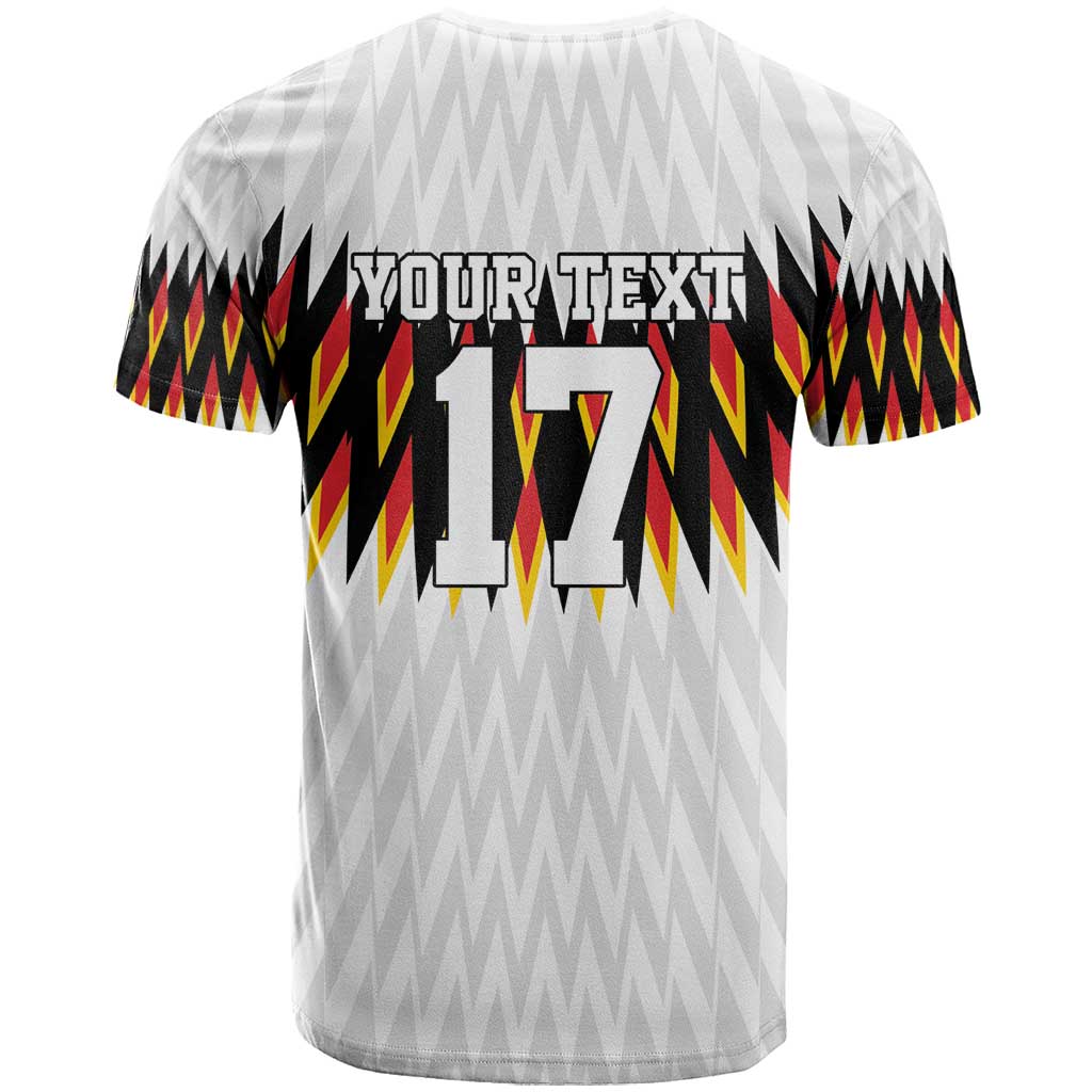Custom Germany Football T-Shirt Sporty Style Graphic Tee