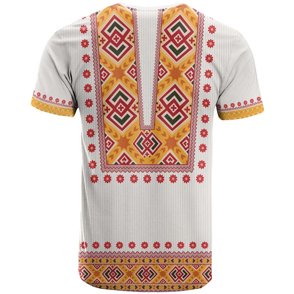 Slovakia Costume T-Shirt Traditional Folk Pattern Graphic Tee