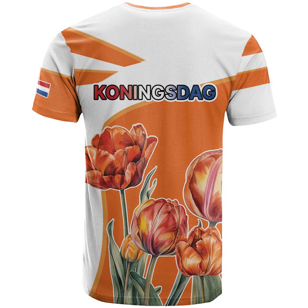Netherlands Koningsdag T-Shirt Happy King's Day Graphic Tee