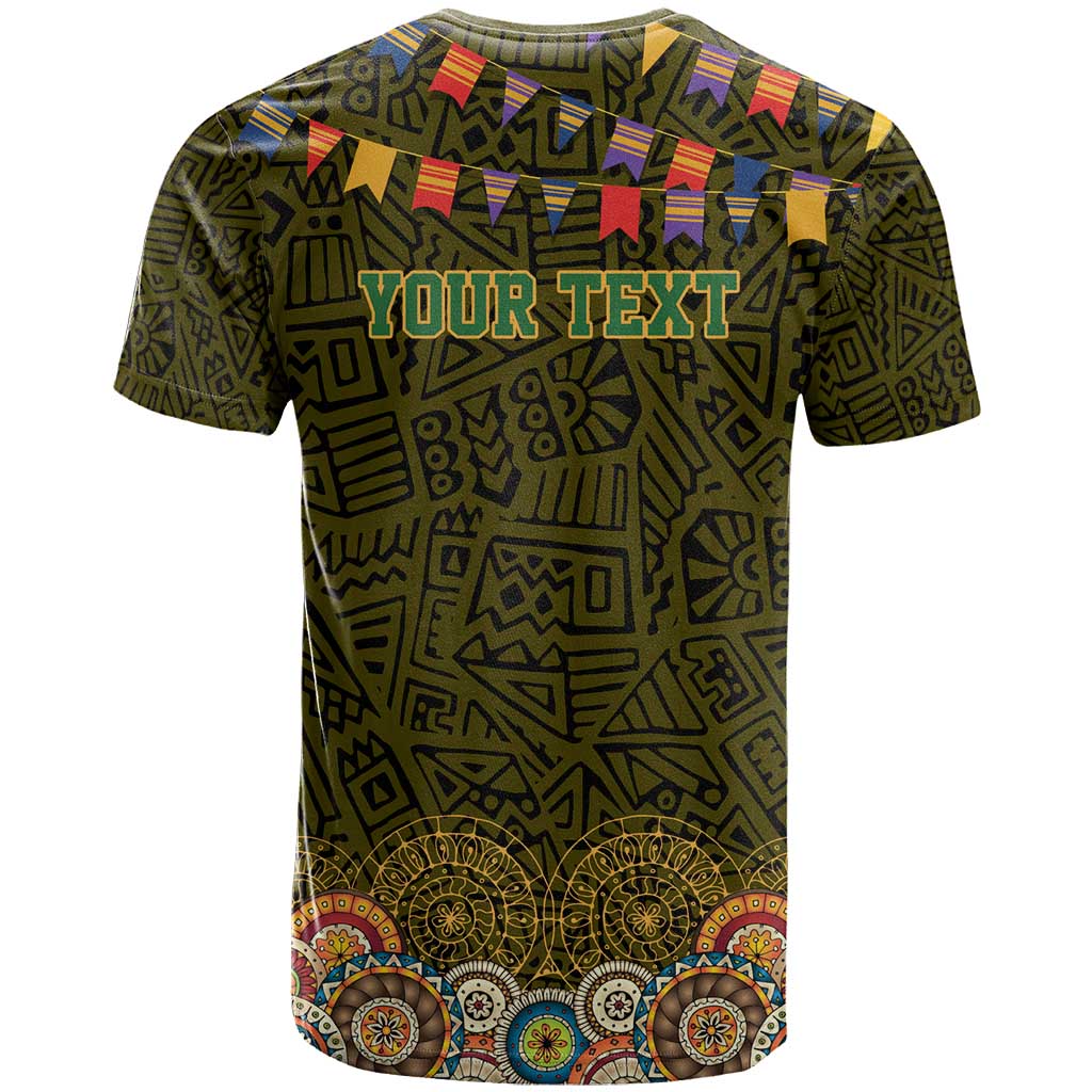 Personalized Mexico Cinco De Mayo T-Shirt Chilli Pepper and Cactus Graphic Tee
