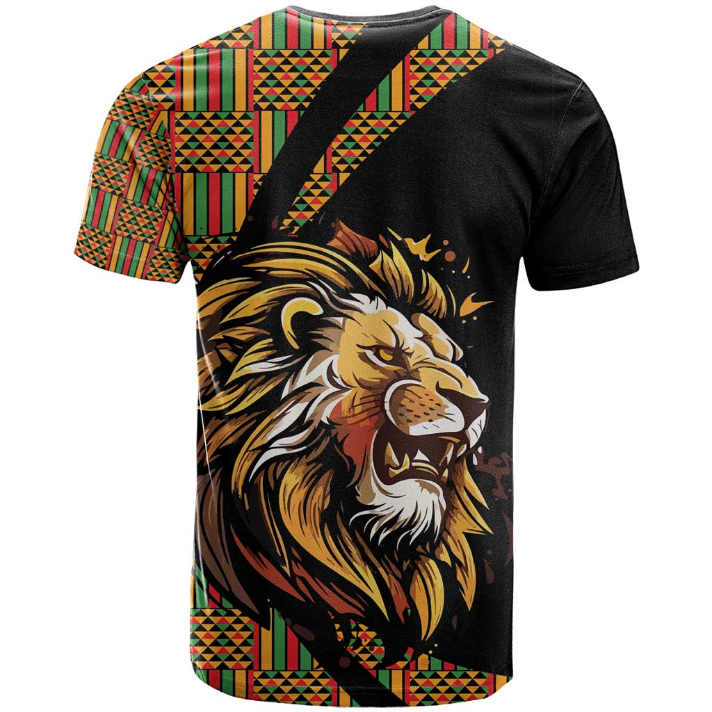 Ethiopia T-Shirt Ethiopian Lion Style Pattern Graphic Tee