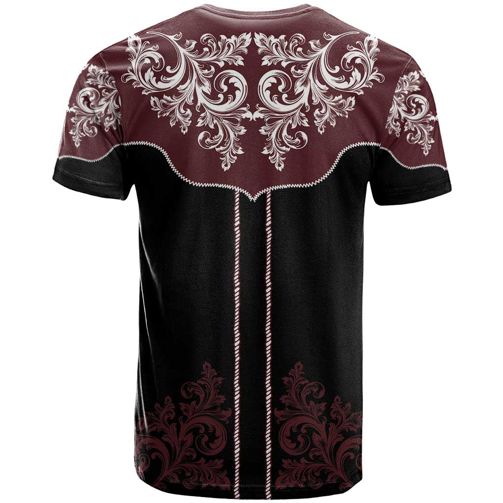 Vintage Western Cowboy T-Shirt Black Version Graphic Tee