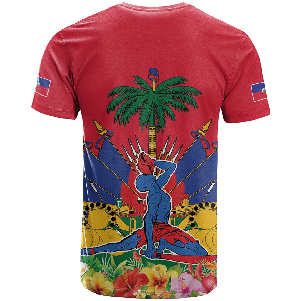 Haiti Independence Day T-Shirt Le Marron Inconnu Unity Makes Strength Graphic Tee