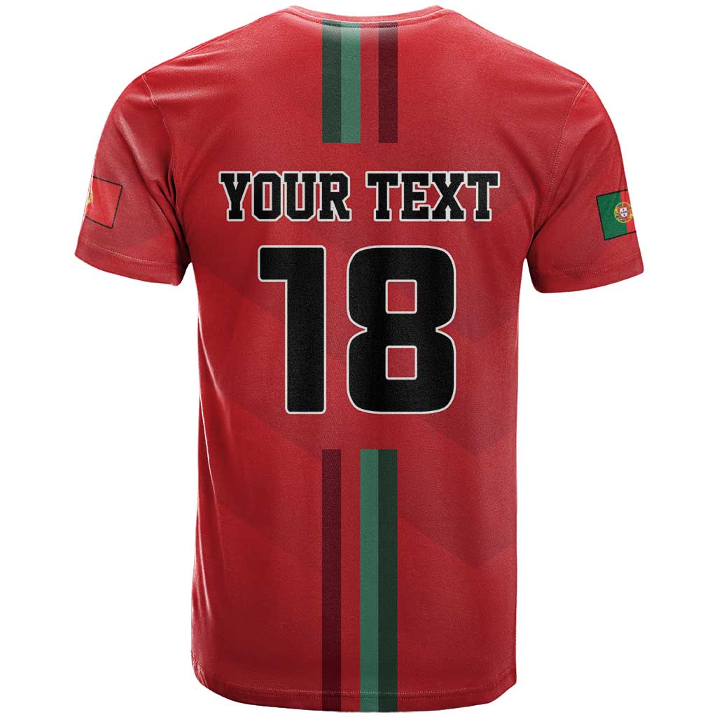 Custom Portugal Football T-Shirt A Selecao das Quinas Graphic Tee