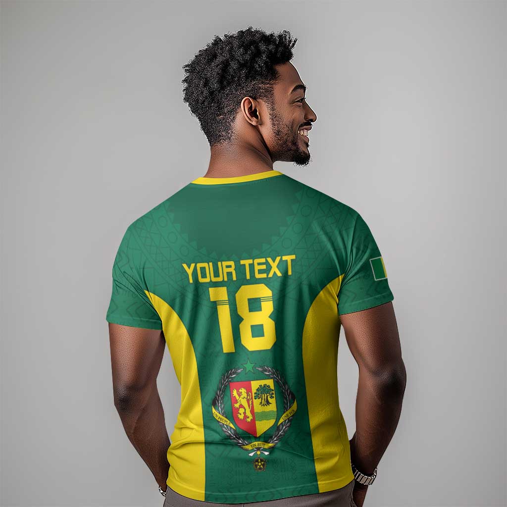 Senegal Football Custom T-Shirt Pride of African Champions Graphic Tee