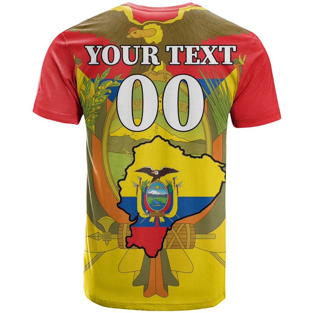 Custom Ecuador Independence Day 1809 T-Shirt Monumento a la Independencia Graphic Tee