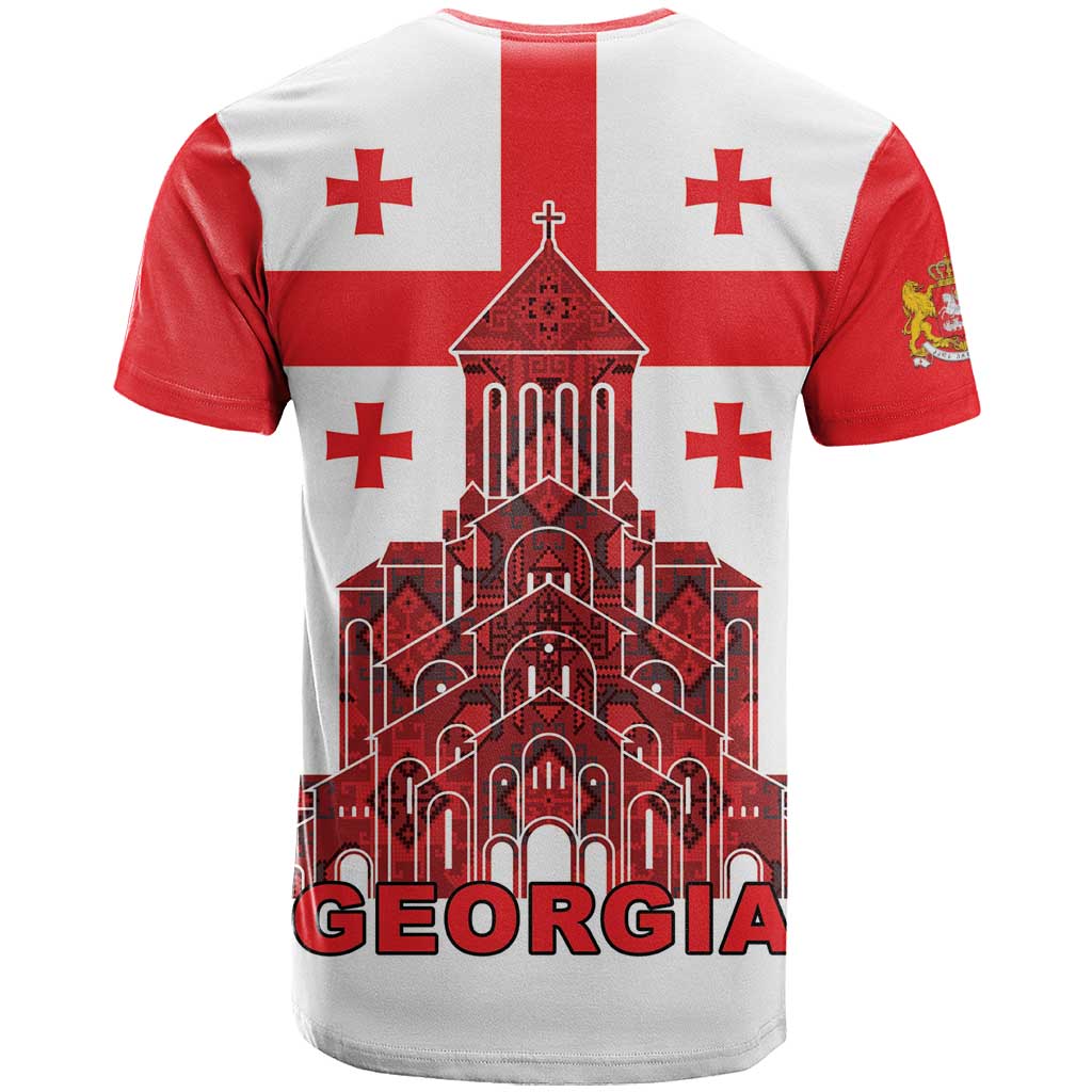 Georgia Independence Day T-Shirt Sameba Dzala Ertobashia Graphic Tee